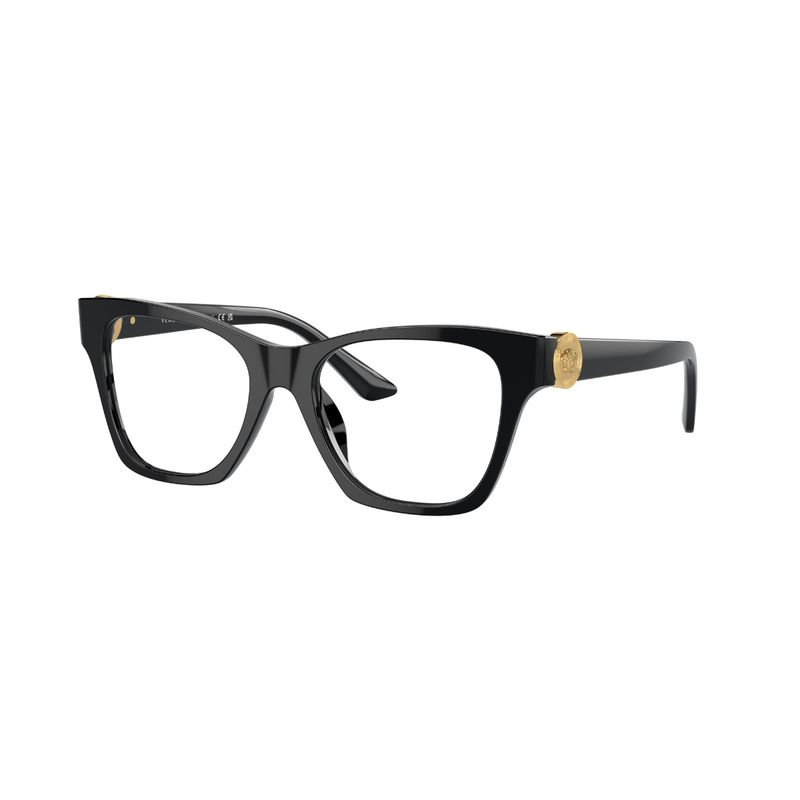 VERSACE - Lentes Ópticos Negro Versace