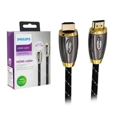 PHILIPS - Cable HDMI SWV9443A 4K 09 MTS - Negro