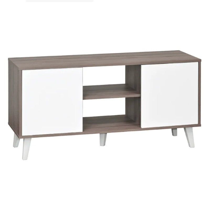 MOBIKIT - Rack Tv Atlanta Roble SantanaBlanco