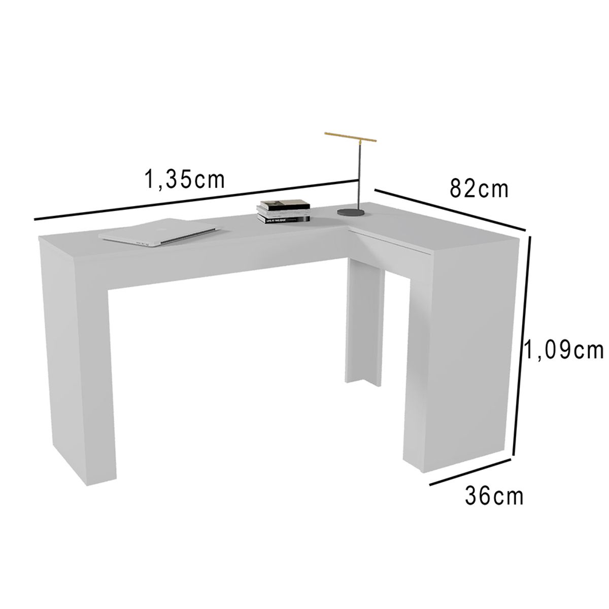 VEKKAHOME - TOCADOR JADE BLANCO