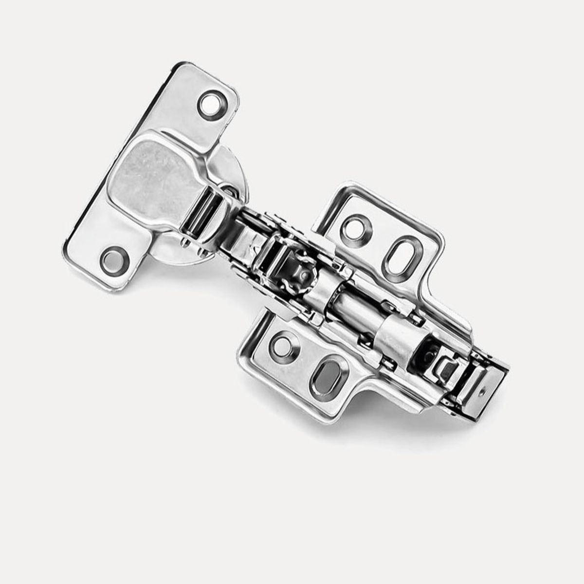 GENERICO - Bisagras Rectas 35mm Cierre Suave Clip Caja 100 Unidades