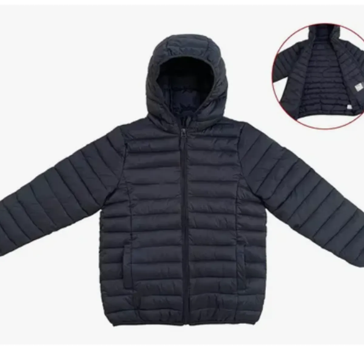 AGW - Parka Térmica Impermeable Para Colegio Juvenil
