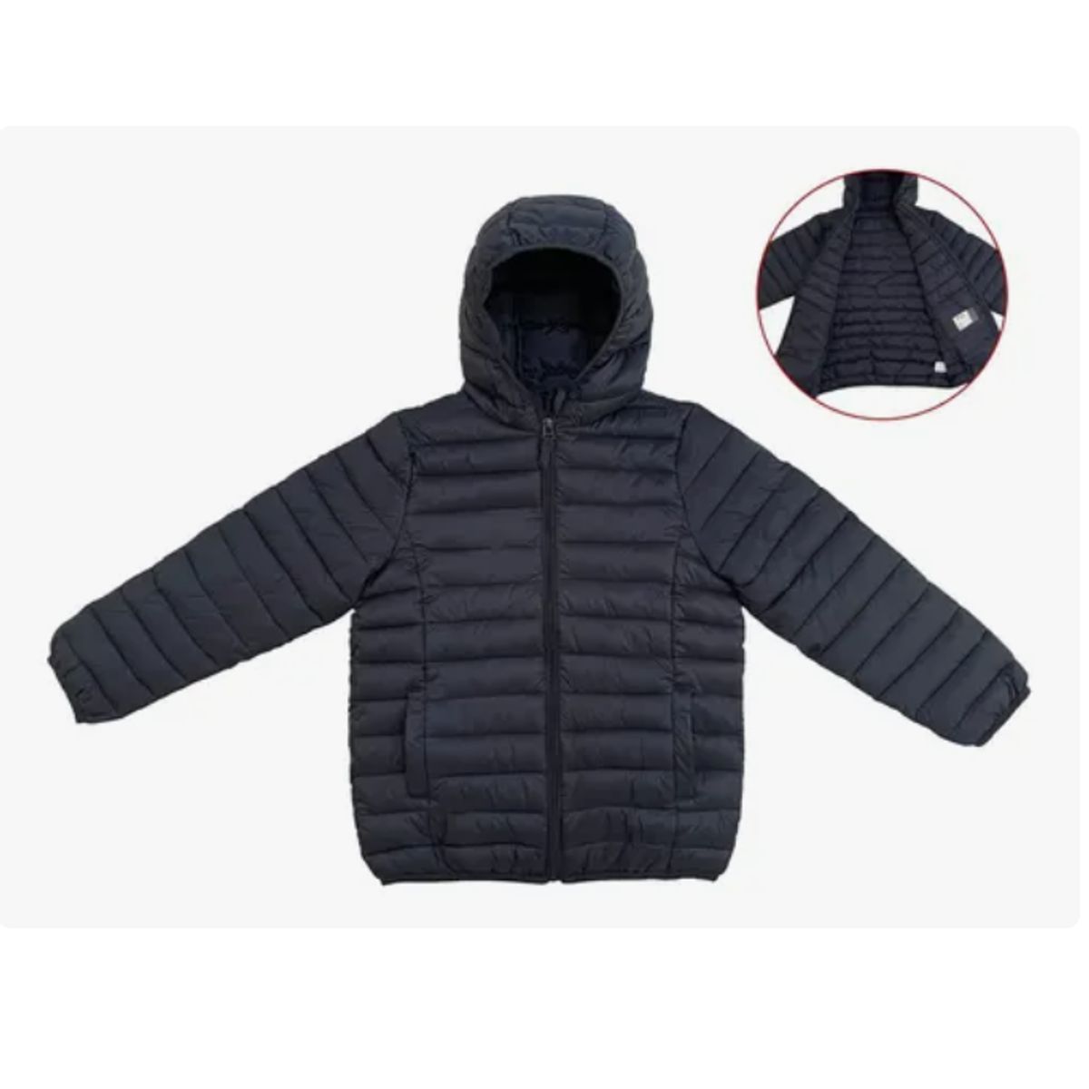 AGW - Parka Térmica Impermeable Para Colegio Juvenil