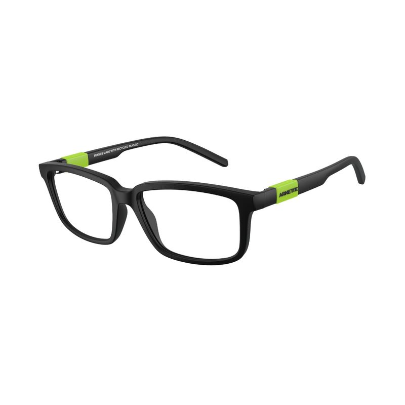 ARNETTE - Lentes Ópticos Tony-Tony Negro Mate Reciclado Arnette