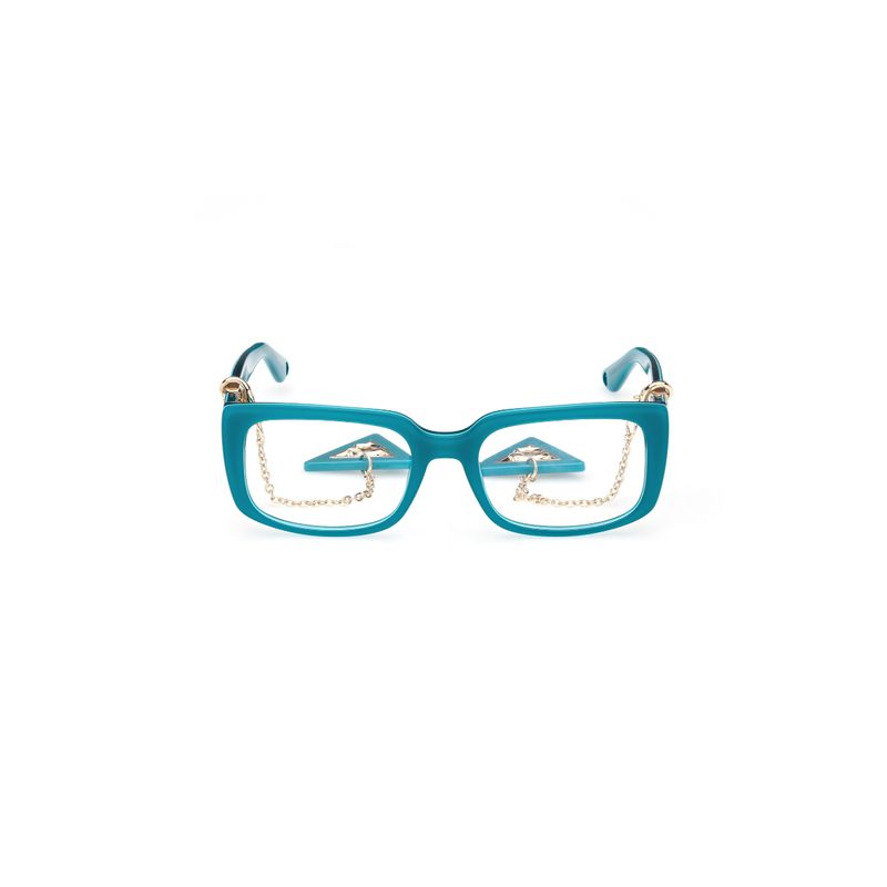 GUESS - Lentes Ópticos Turquesa Brillante Guess