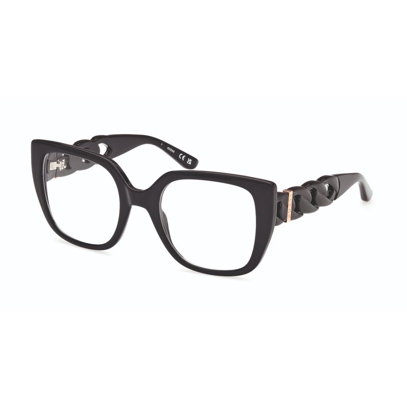 GUESS - Lentes Ópticos Negro Brillante Guess