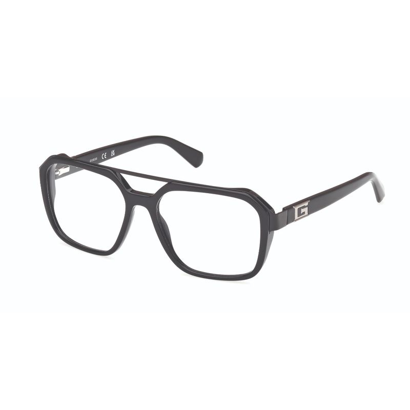 GUESS - Lentes Ópticos Negro Brillante Guess
