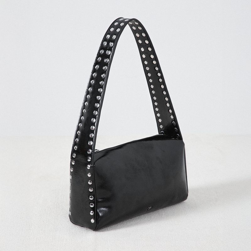 RAINDOOR - Cartera Tachas Negro Mujer Raindoor
