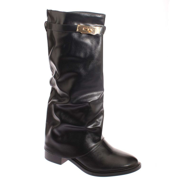 SOLLU - Bota Mujer Vía Franca Color Negro