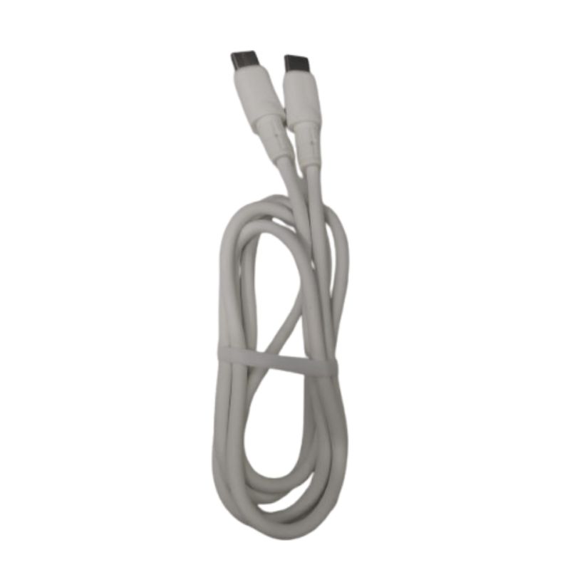 PHILIPS - CABLE DE DATOS Y CARGA PHILIPS TIPO-C A TIPO-C DLC3001CW BLANCO