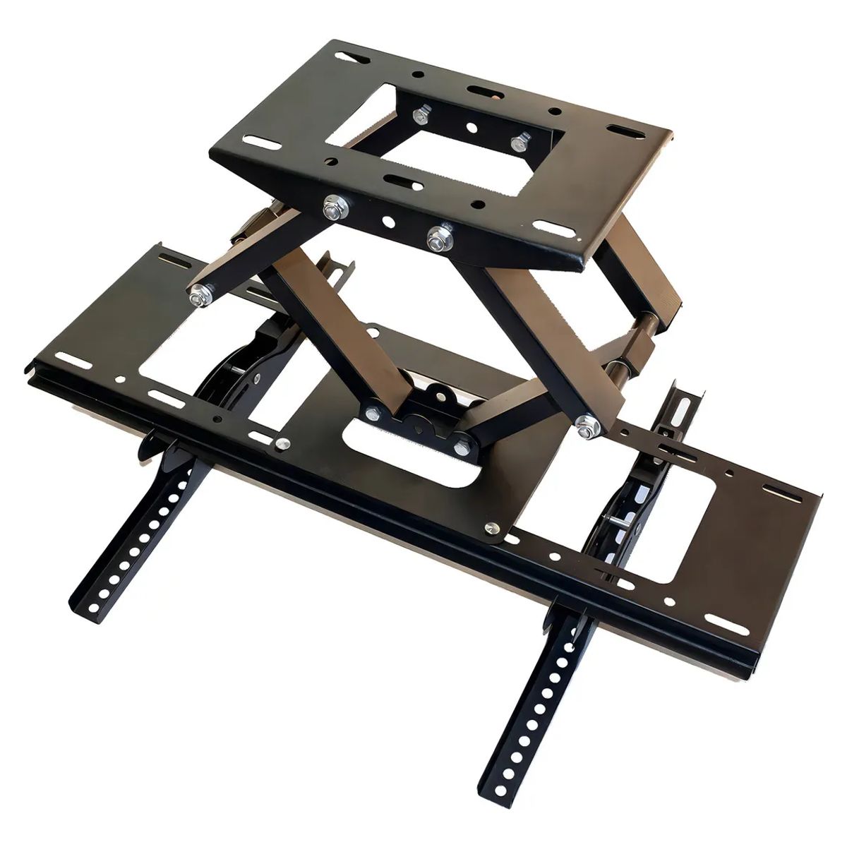 GENERICO - Soporte para TV 26-55 Pared Ajustable Doble Brazo Retractil Resistente