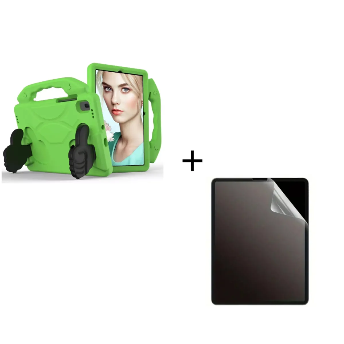 GENERICO - Funda Goma Eva Para Tablet Samsung S10FE 10.9 + Hidrogel Mate