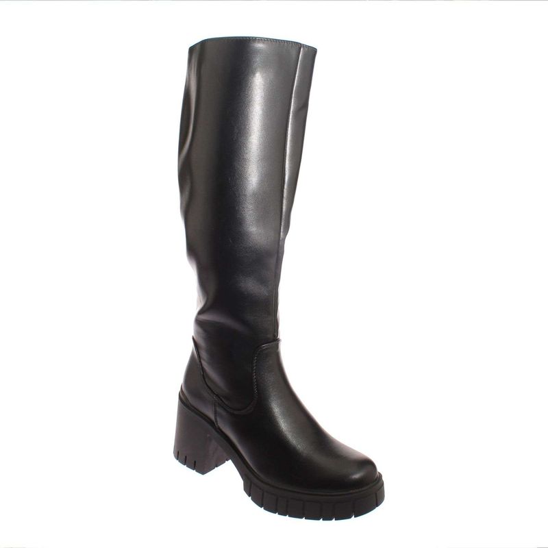 SOLLU - Botín Invernal Mujer Vía Franca Color Negro