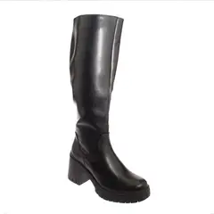 SOLLU - Botín Invernal Mujer Vía Franca Color Negro
