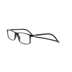 SLASTIK - Lentes Ópticos Trevil Negro con Clip Magnético