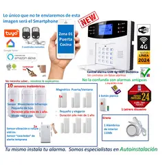 CASA TUYA - Alarma Gsm 4g Wifi Tuya Kit Económico Modelo 2024