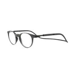 SLASTIK - Lentes Ópticos Soho Prime Gris con Clip Magnético