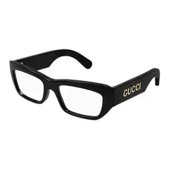 GUCCI - Lentes Ópticos Negro Sustentable