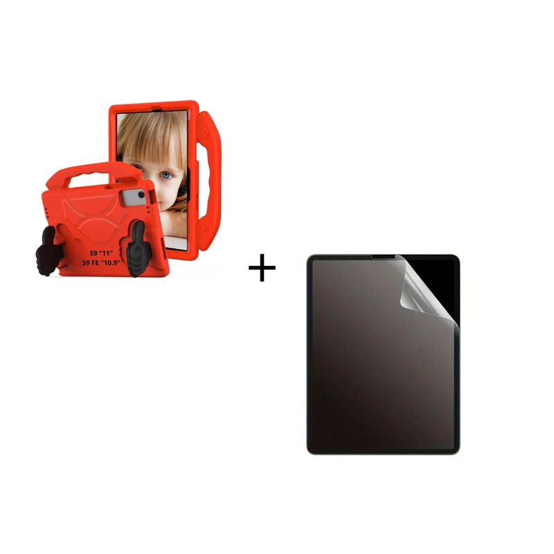 GENERICO - Funda Goma Eva Para Tablet Samsung S10FE 10.9 + Hidrogel Mate