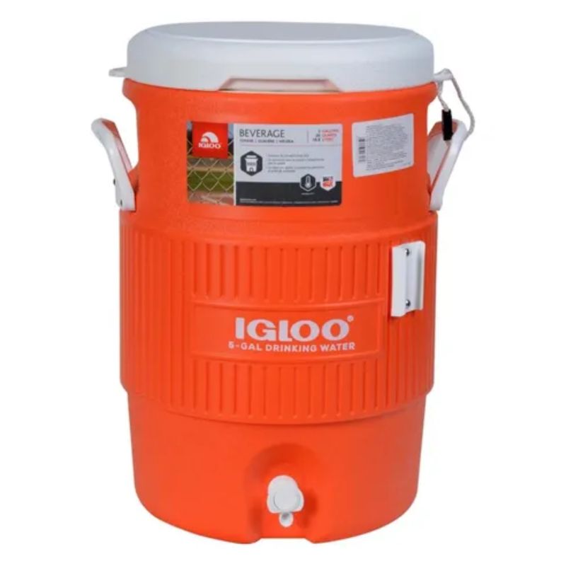 IGLOO - Cooler para Agua 18.9 l Naranjo - Igloo