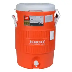 IGLOO - Cooler para Agua 18.9 l Naranjo -
