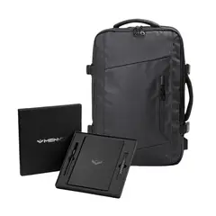 MENNT - Mochila De Viaje Carry 2.0 Mas Agenda Black