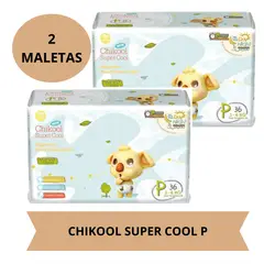 GENERICO - Pañales Chikool Super Cool Talla P (3 a 6 kilos) x2 paquetes