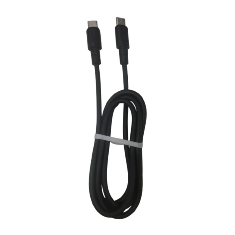 PHILIPS - CABLE DE DATOS Y CARGA PHILIPS TIPO-C A TIPO-C DLC3001CW NEGRO