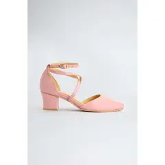 GANDARVA - Zapato Mujer De Cuero Elena Rosado 5 cm