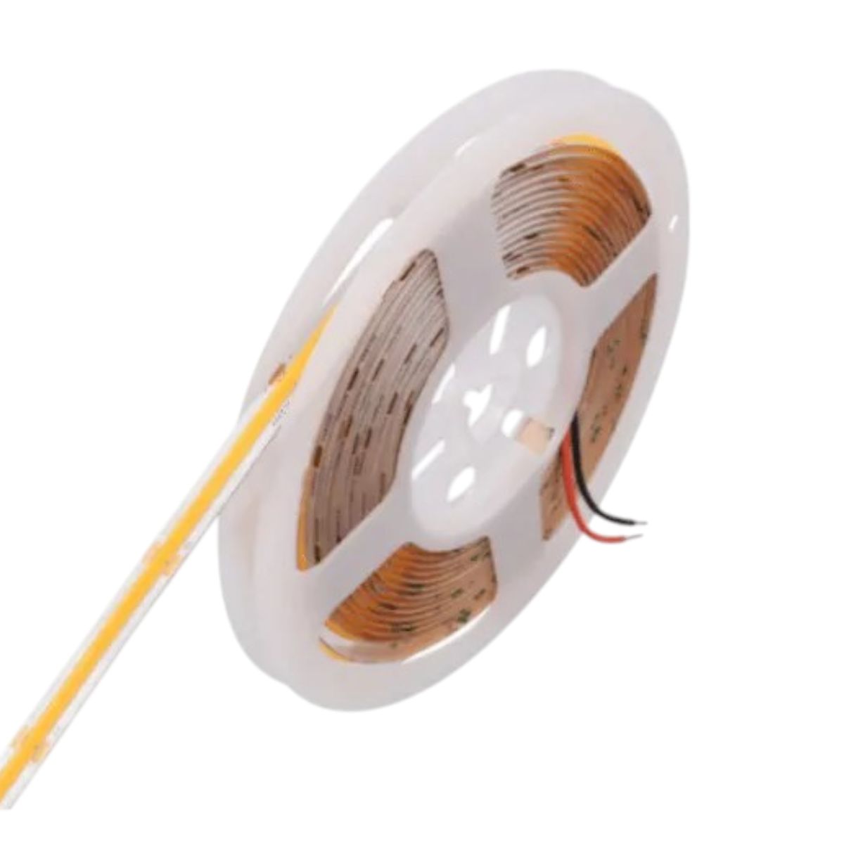 GENERICO - 2 Cintas Led 24V COB IP54 320Led/m Luz Cálida 10 mts