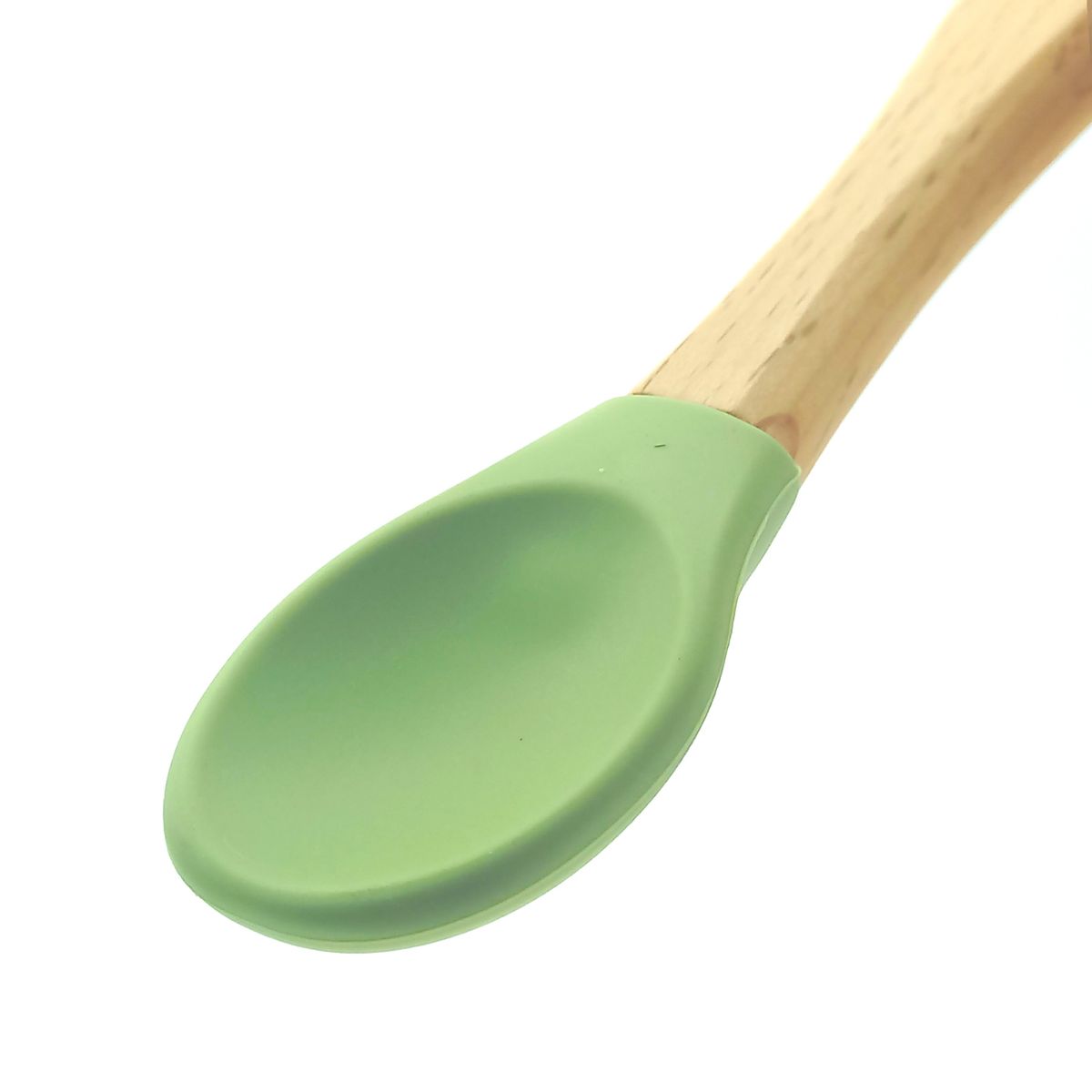 BBPRO - CUCHARA SILICONA VERDE OLIVA