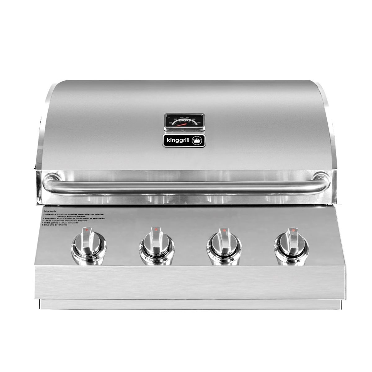 KING GRILL - Parrilla A gas Empotrada 4 Quemadores