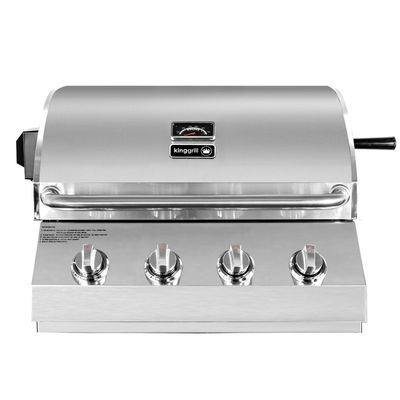 Imagen 2 del producto Parrilla A gas Empotrada 4 Quemadores + Spiedo con Motor ®