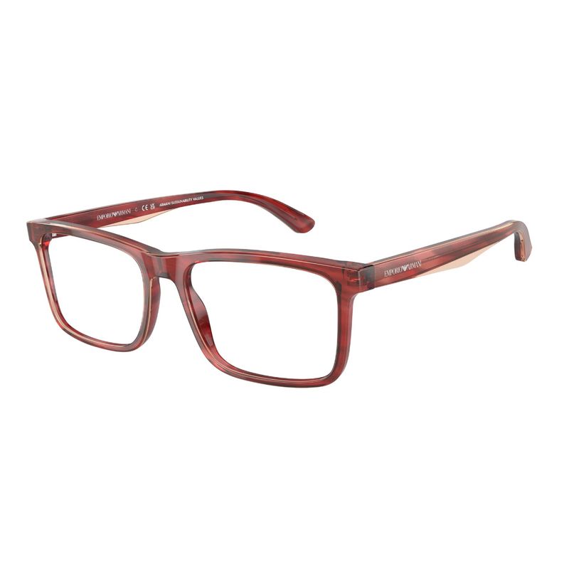 EMPORIO ARMANI - Lentes Ópticos Purple/Reddish Polished Emporio Armani