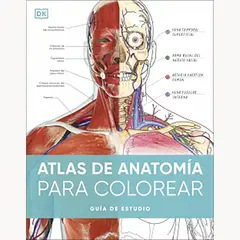 PENGUIN RANDOM HOUSE - Libro Atlas De Anatomia Para Colorear