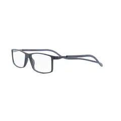 SLASTIK - Lentes Ópticos Trevil Gris con Clip Magnético Pregraduados +2.0