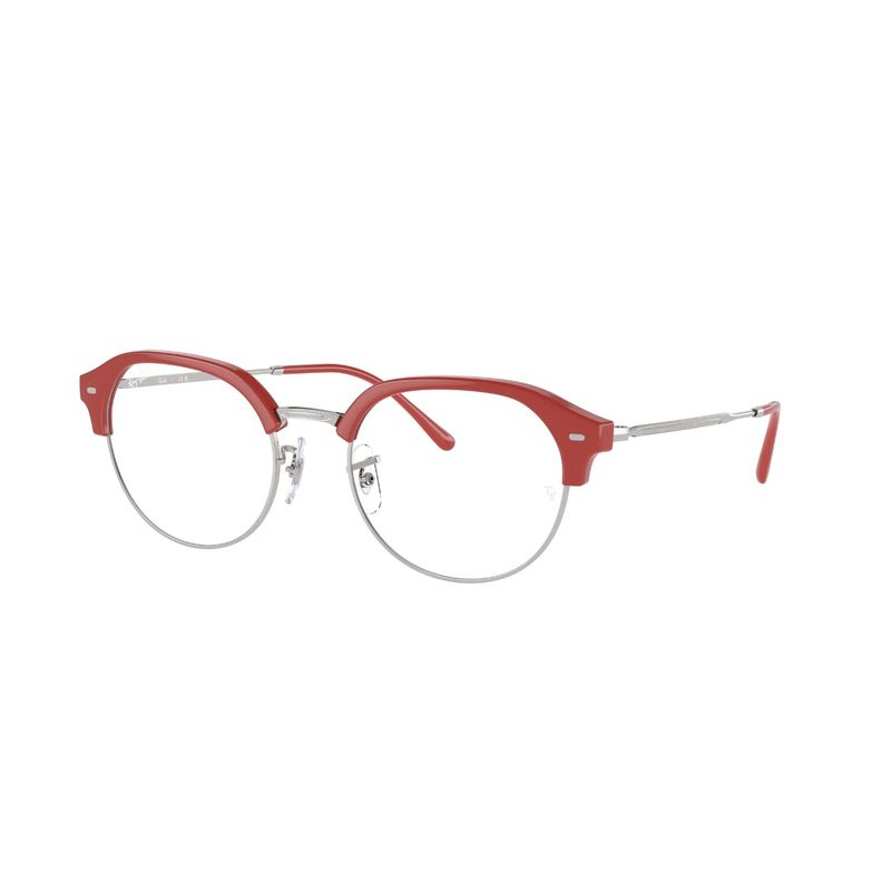 RAY BAN - Lentes Ópticos Red On Silver Ray-Ban Optical