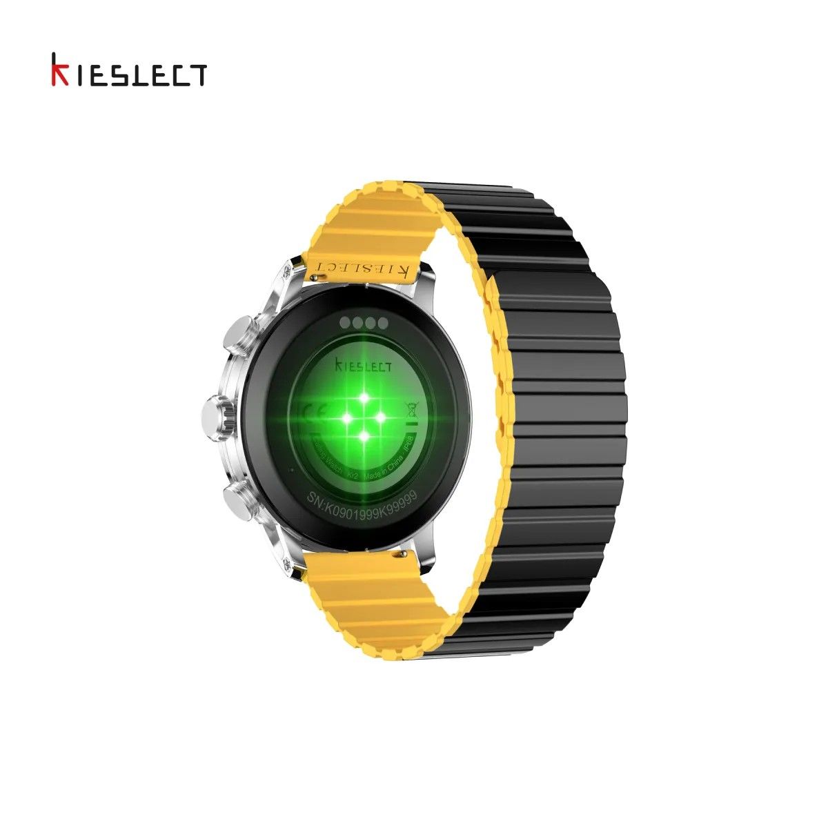 KIESLECT - Smartwatch Kr2 Kieslect Plateado Llamadas y 2 correas