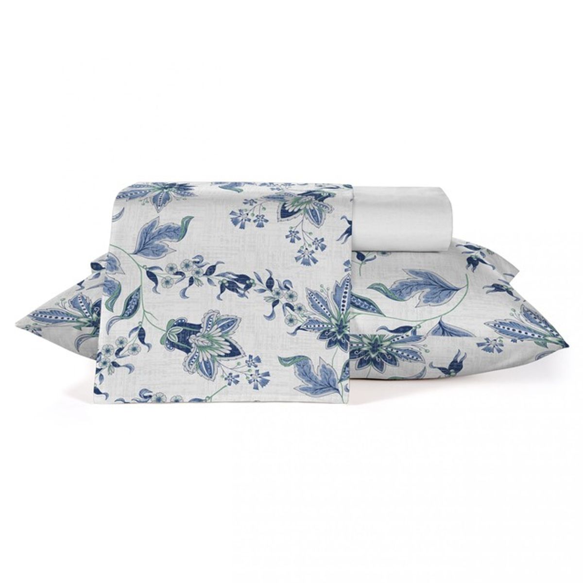 TEKA - Juego de Sabanas Estampadas 150 Hilos 2 Plazas 100% Algodón Batik