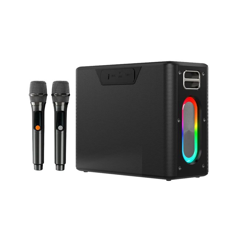 Parlante y Karaoque MusicBox Negro