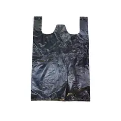 GENERICO - Pack 100 Resistentes Bolsas Desechables Negra