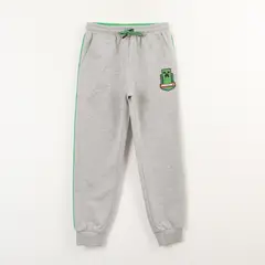 MINECRAFT - Pantalon De Buzo Niño Escudo Gris