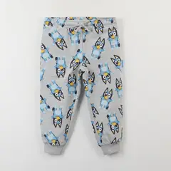 BLUEY - Pantalon De Buzo Niña Siluetas Gris