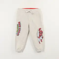 MARVEL - Pantalon De Buzo Niño Spiderman Amazing Gris