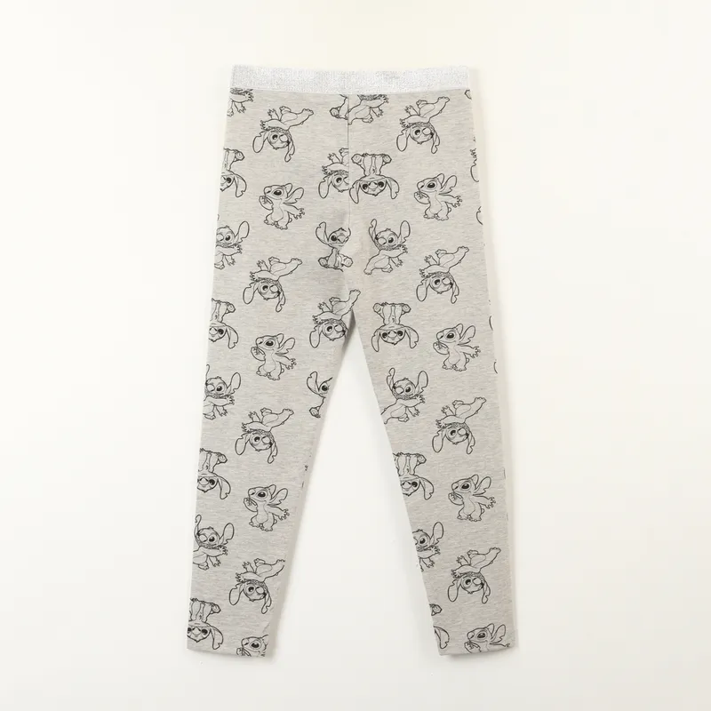 DISNEY - Calza Niña Lilo & Stitch Full Print Gris Disney