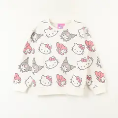 HELLO KITTY - Poleron Cerrado Niña Blanco Kuromi My Melody Y