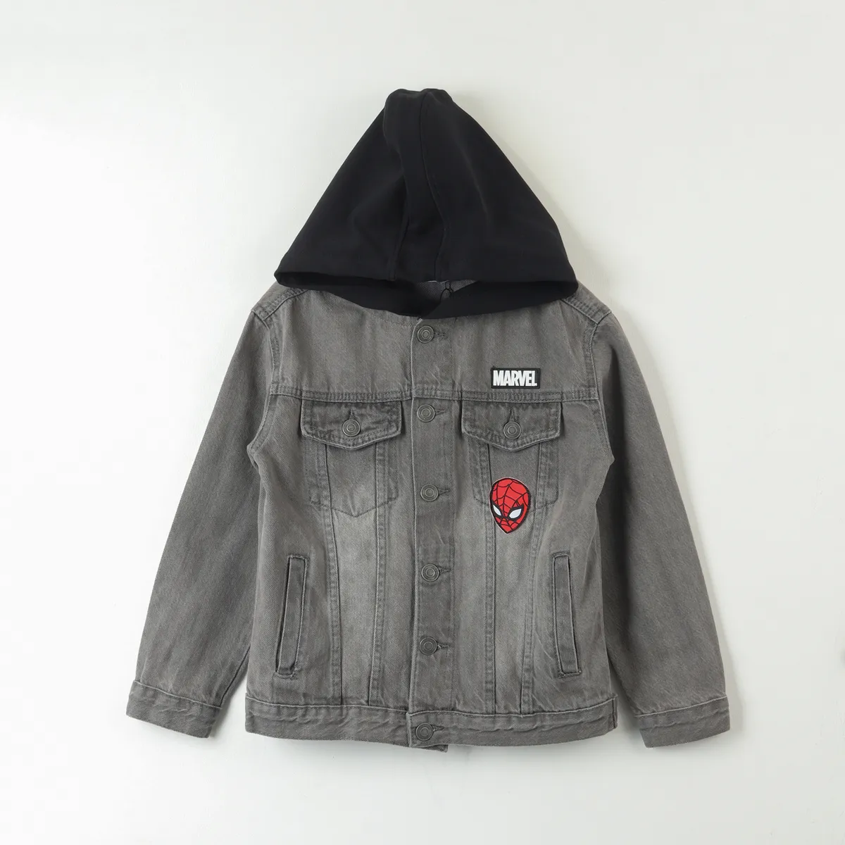 MARVEL - Chaqueta Denim Niño Spiderman Espalda Azul Marvel