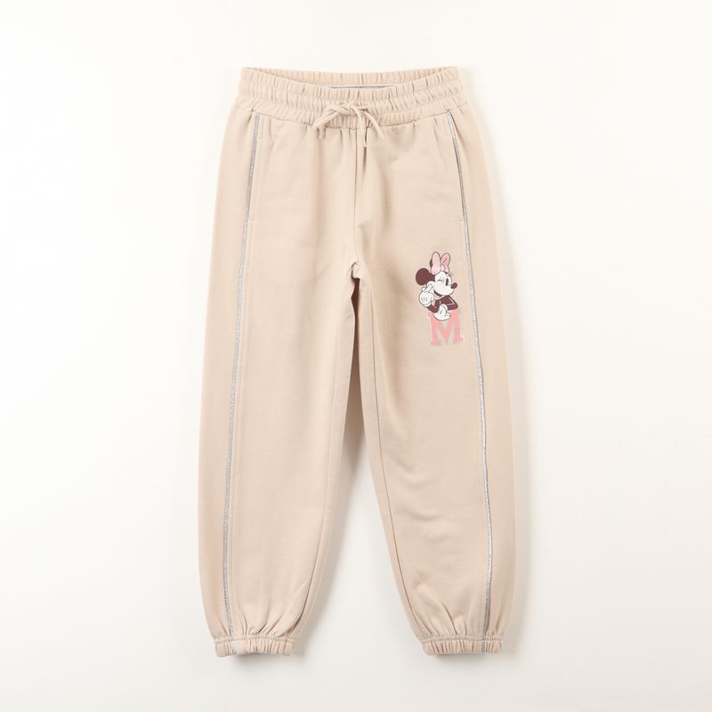 DISNEY - Pantalon De Buzo Niña Minnie Cute Beige Disney
