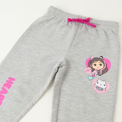 Imagen 2 del producto Pantalon De Buzo Niña Plastic Gris Gabby Doll House
