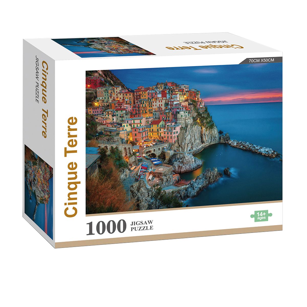 VADELL - Puzzle 1000 piezas Paisaje Vista de Cinque Terre